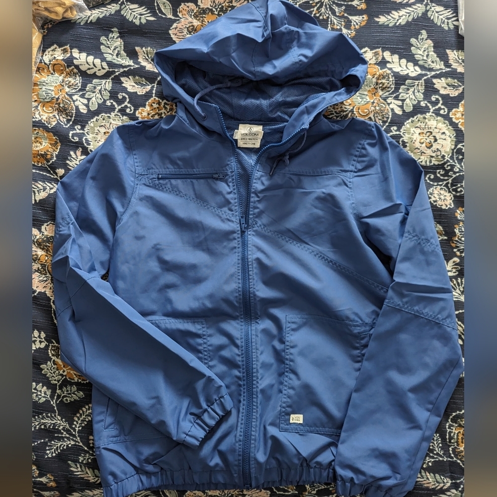 Volcom blue jacket